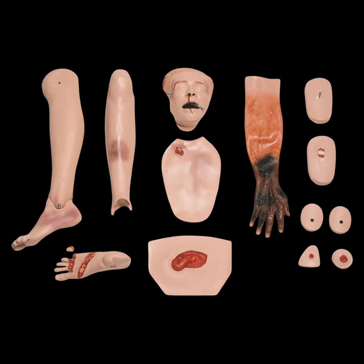 Laerdal MegaCode Kelly Trauma Module Set for SimMan/SimMan Trauma Module/ALS Simulator - Mega Code Trauma Module Set - Image 1