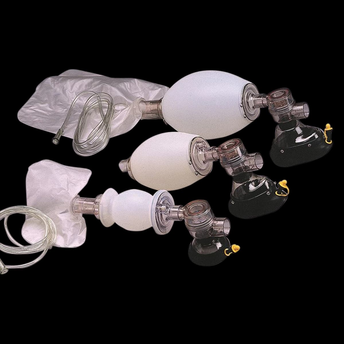 Allied Medical Reusable Bag Valve Mask Resuscitator, Size 5 Adult, Each - Reusable Bag Valve Mask #5 - Image 1