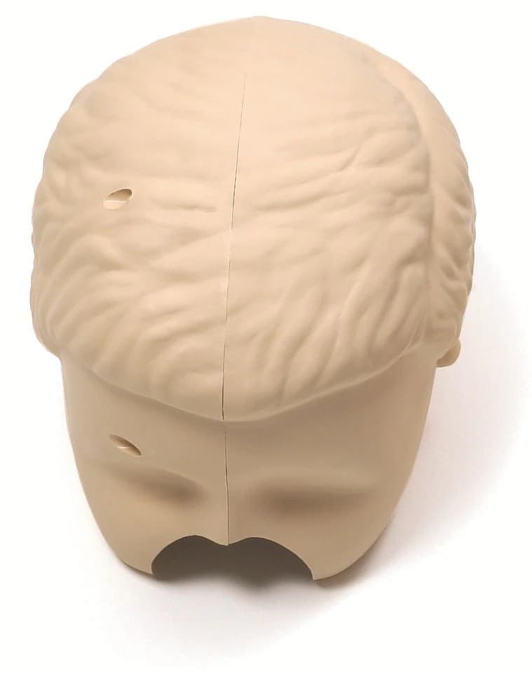 Laerdal Little Junior/Little Junior QCPR Manikin Replacement Head, Light Skin - Little Jr Head - Image 1