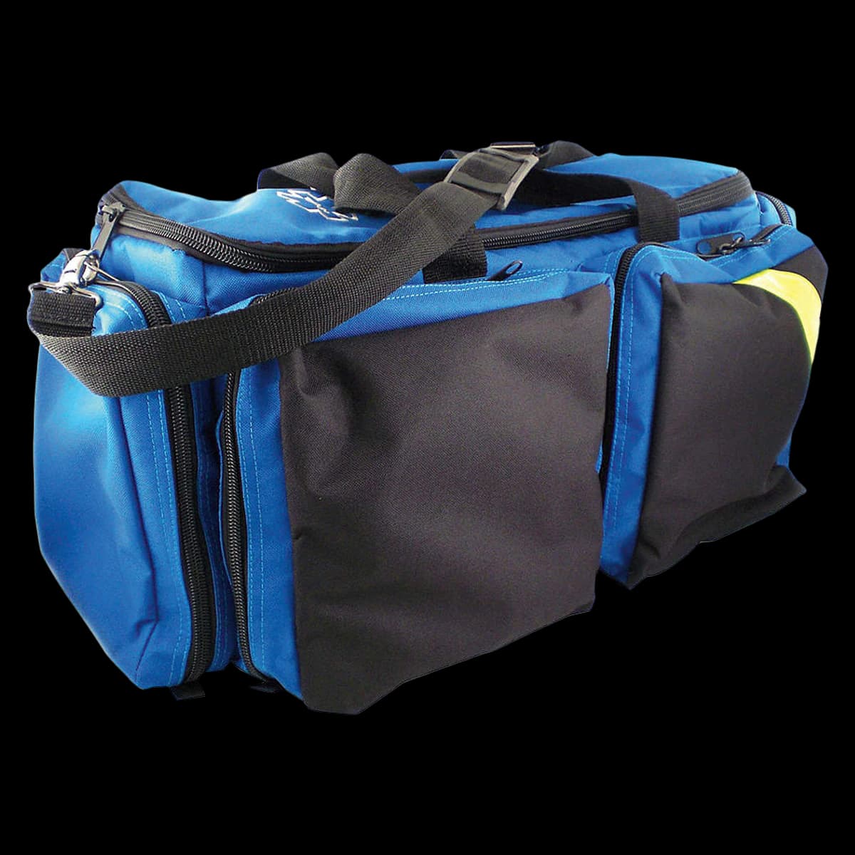 Medsource International Deluxe Oxygen Bag, Royal Blue, 10x12x27", Reusable Zipper Closure Polypropylene with Pockets, Each - Deluxe 02 Bag - Image 1
