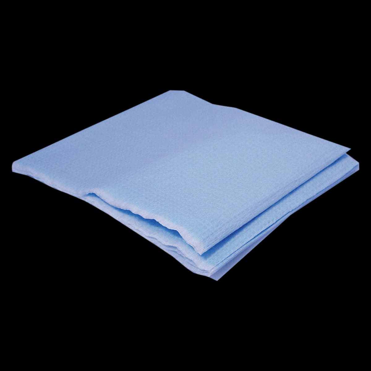Medsource International Fitted Cot Sheet, Non-Sterile, Blue, 30x90", 36/Case - Fitted Cot Sheet - Image 1