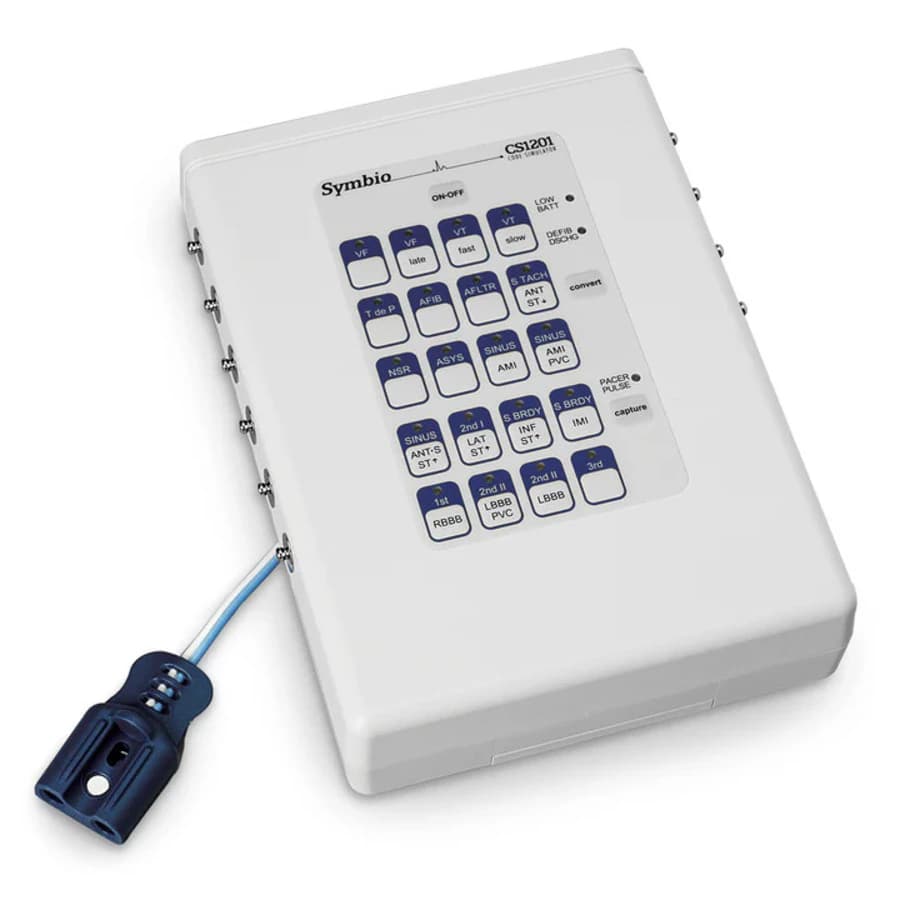 Nasco Healthcare Zoll Arrhythmia Code Simulator, 12-Lead, Each - Code 12L Arrythmia Simulator - Image 1