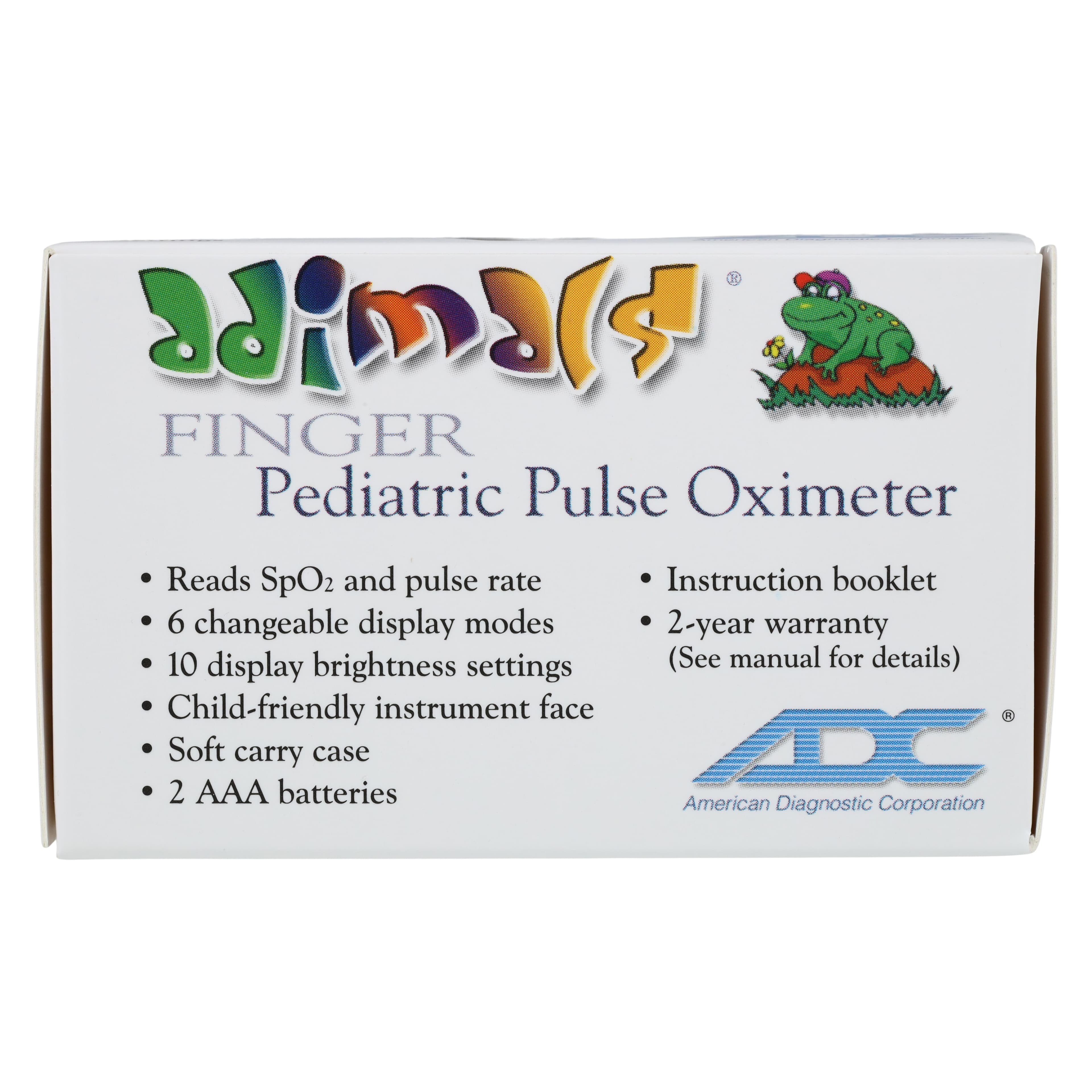 Adimals Fingertip Pulse Oximeter, Pediatric, Each thumbnail 9