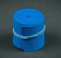 X-Tourn Compressing Device Tourniquet, Polyisoprene, 18" x 1", Blue, Rolled/Banded, Latex-Free, Disposable, Non-Sterile, 250/Box - Tourniquet LF Blue Rolled - Image 1