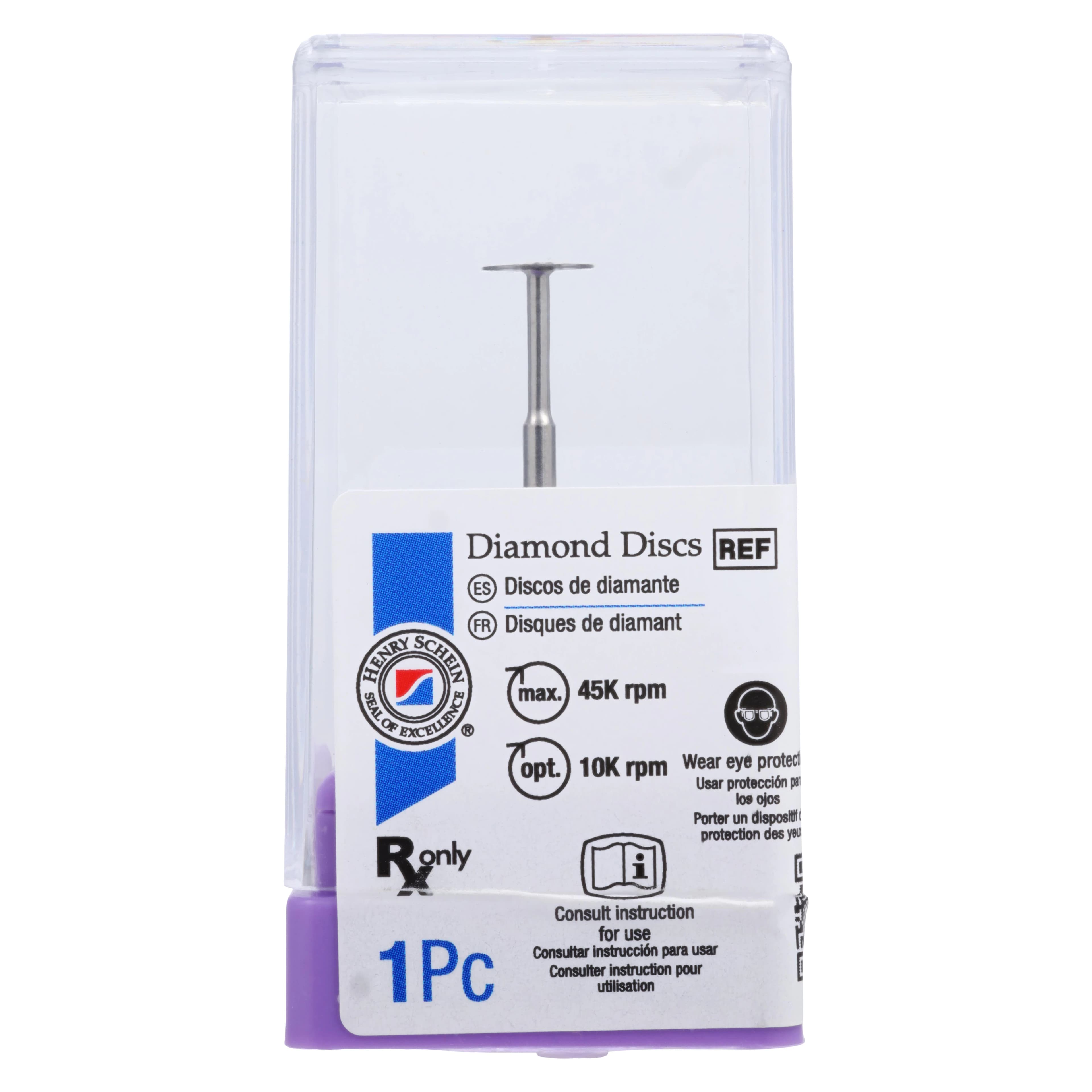 SuperFlex DS Diamond Disc Mounted, Fine, 8mm, Each thumbnail 3