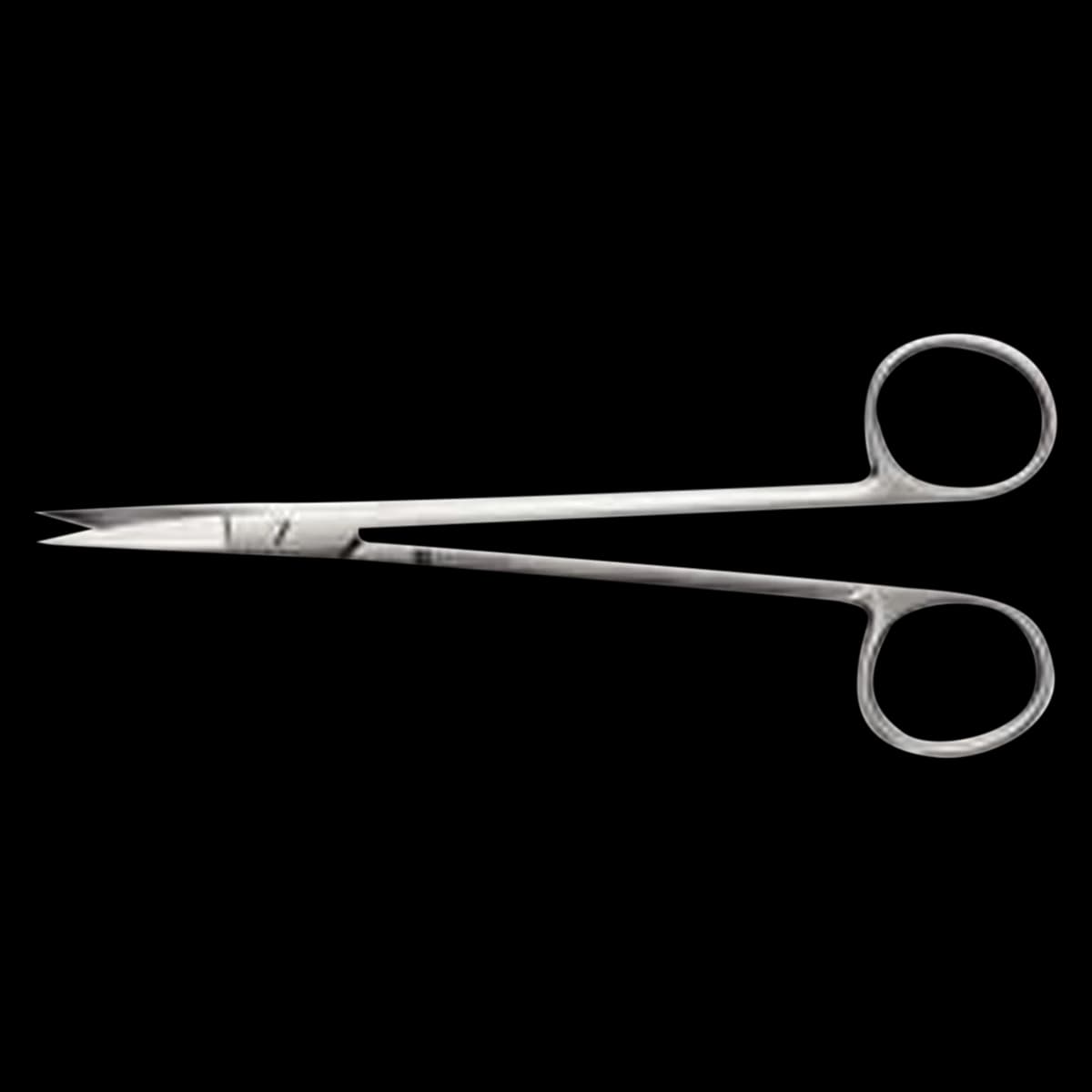 J&J Instruments Kelly Surgical Scissors, 6.25" Straight, Smooth, Stainless Steel, 12-215 - Surgical Scissors – Kelly 6.25" Straight - Surgical Scissors – Kelly 6.25" Straight - Image 1