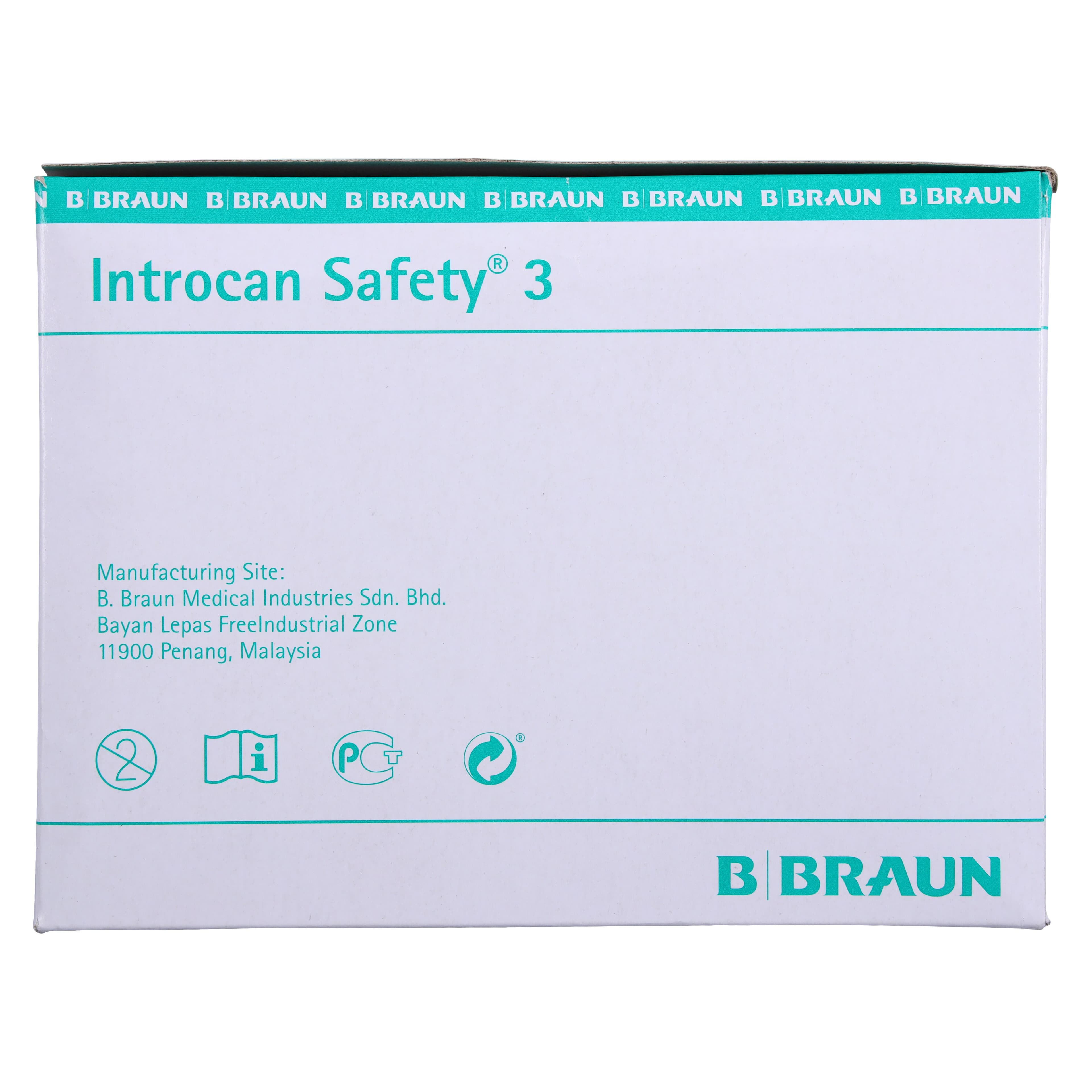 B. Braun Introcan Safety 3 IV Catheter, 24 Gauge, 3/4", Closed End, Yellow, 50/Box thumbnail 7