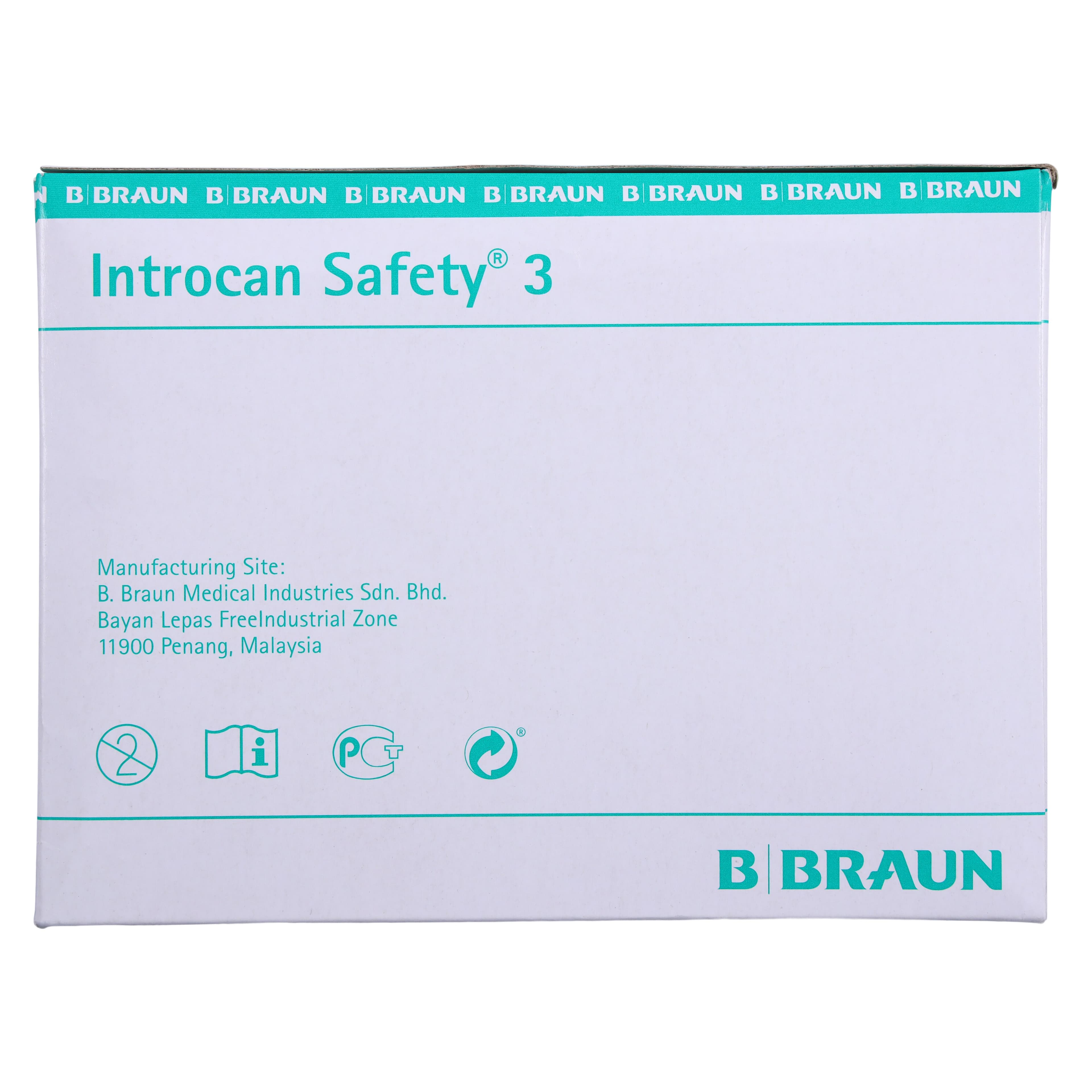 B. Braun Introcan Safety 3 IV Catheter, 20 Gauge, 1", Closed End, Pink, 50/Box thumbnail 7