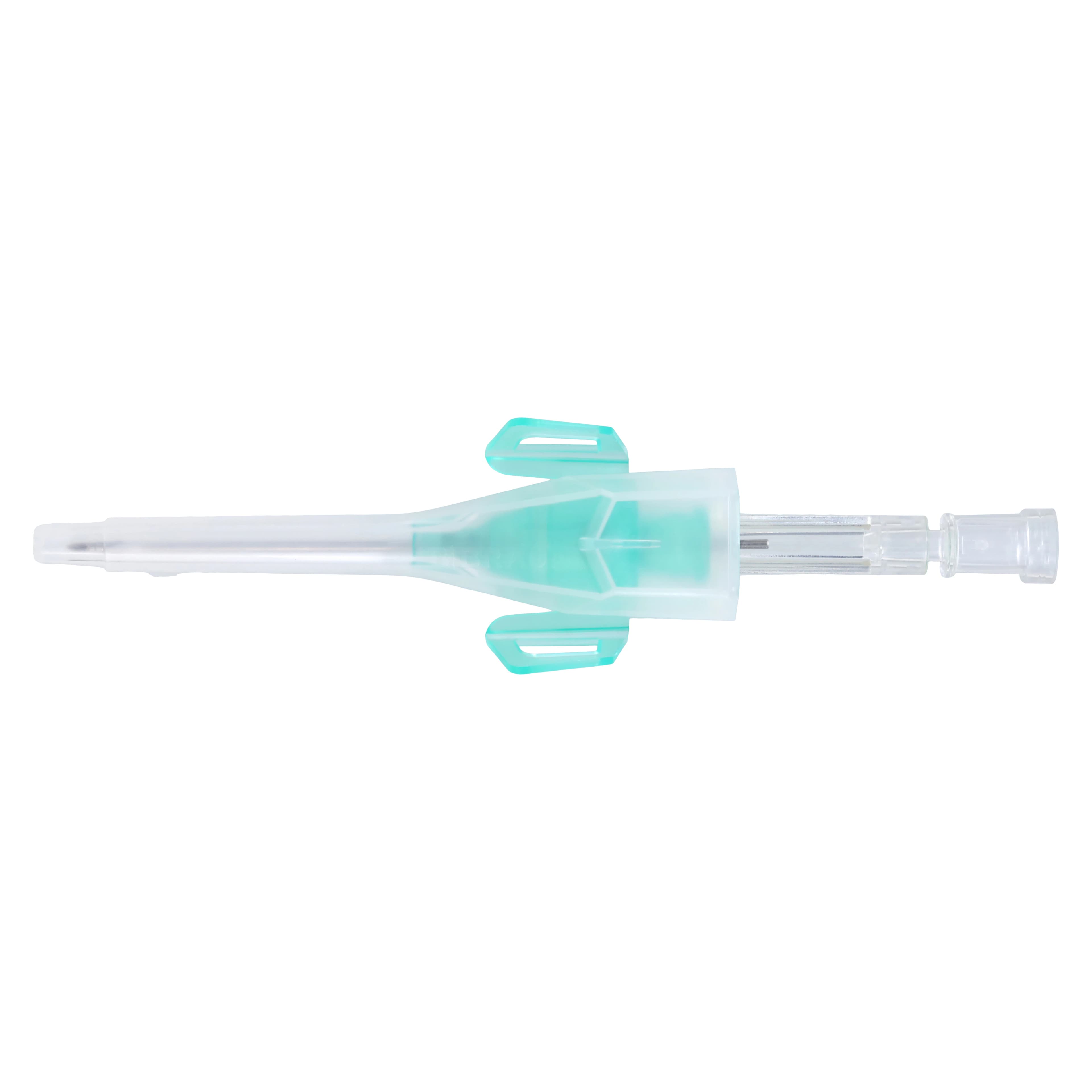 B. Braun Introcan Safety 3 IV Catheter, 18 Gauge, 1-1/4", Polyurethane, Closed End, Non-DEHP/Non-PVC, Sterile, Green, 50/Box thumbnail 3