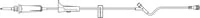 B. Braun IV Administration Set with Injection Site, 19mL Priming Volume, 106" SPIN-LOCK Connector, Universal Spike, 15 Drops/mL thumbnail 2