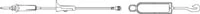 B. Braun Secondary Set Control Clamp IV Administration Set, 40" SPIN-LOCK Connector, 15 Drops/mL, Non-DEHP, Latex-Free, Sterile thumbnail 2