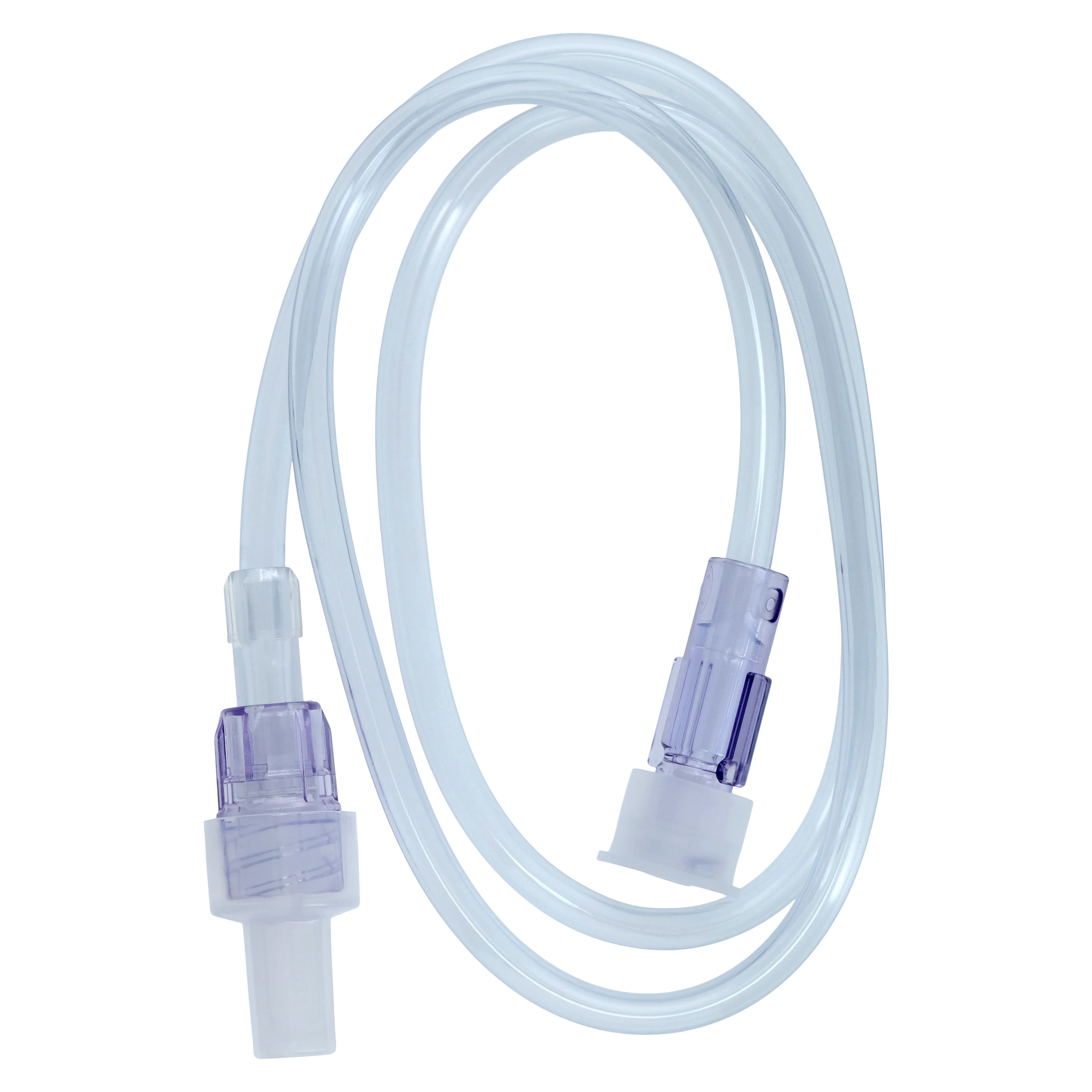 B. Braun Peripheral IV Extension Set, 21", 3mL Priming Volume, Female Luer Lock/SPIN-LOCK Male Connector, Sterile, 50/Box, V5406 - Extension Set Female L/L - Image 1