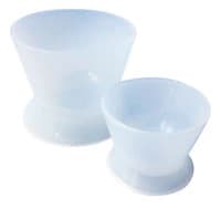 Sassy Silicone Medium Mixing Cup, Non-Stick Acrylic Mixing Cup with Suction Base, 1 Each - Sassy Silicone Medium Mixing Cup - Image 1