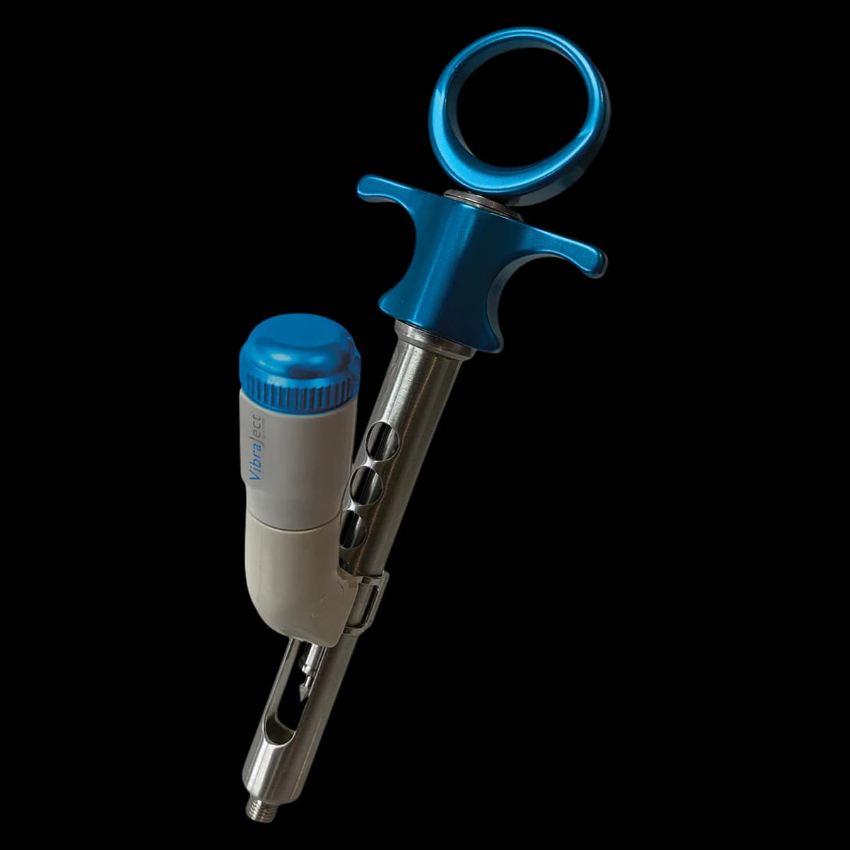 VibraJect System Kit, VJ2002, Cordless Vibrating Injection Accessory with Motor, Syringe Clips, Silicone Sleeves, and Batteries thumbnail 2