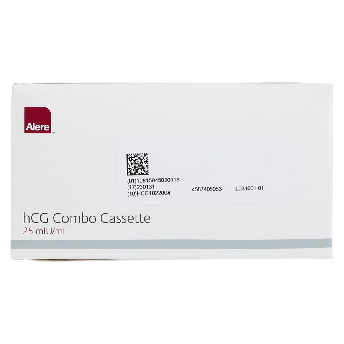 Alere hCG Combo Cassette, Human Chorionic Gonadotropin Urine Test, 25 mIU/mL Sensitivity, 40/Box thumbnail 3