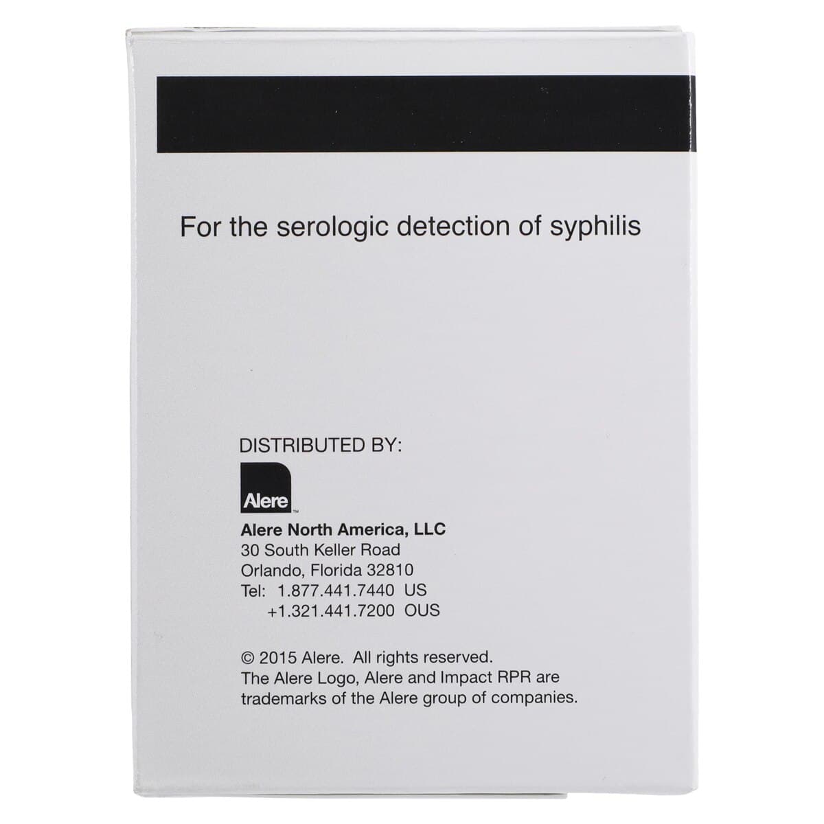 Impact RPR Rapid Plasma Reagin Test Card Kit, 50 Tests/Box thumbnail 12