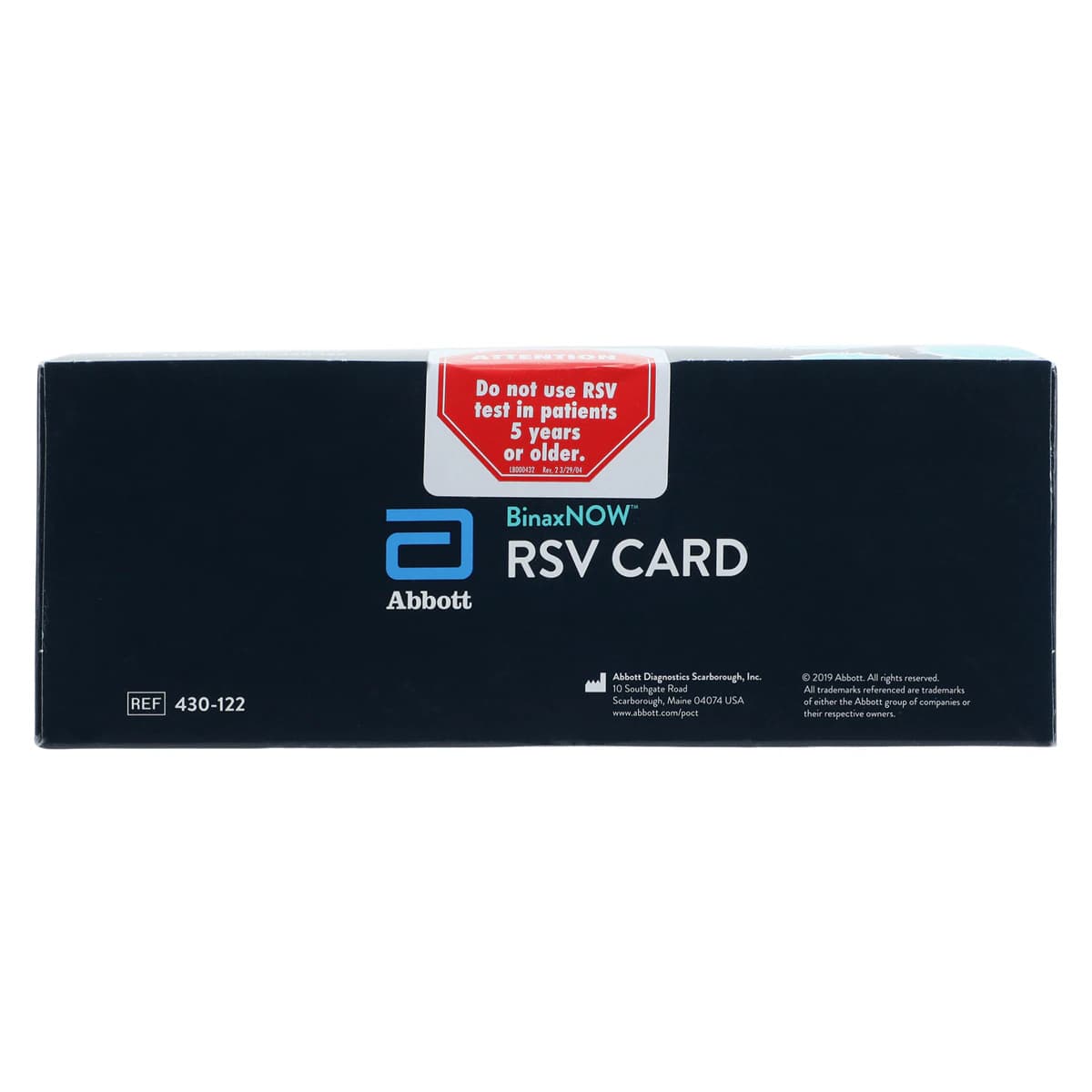 BinaxNOW RSV Test Card, CLIA Waived, For Children <5 Years, 22 Tests/Kit thumbnail 2