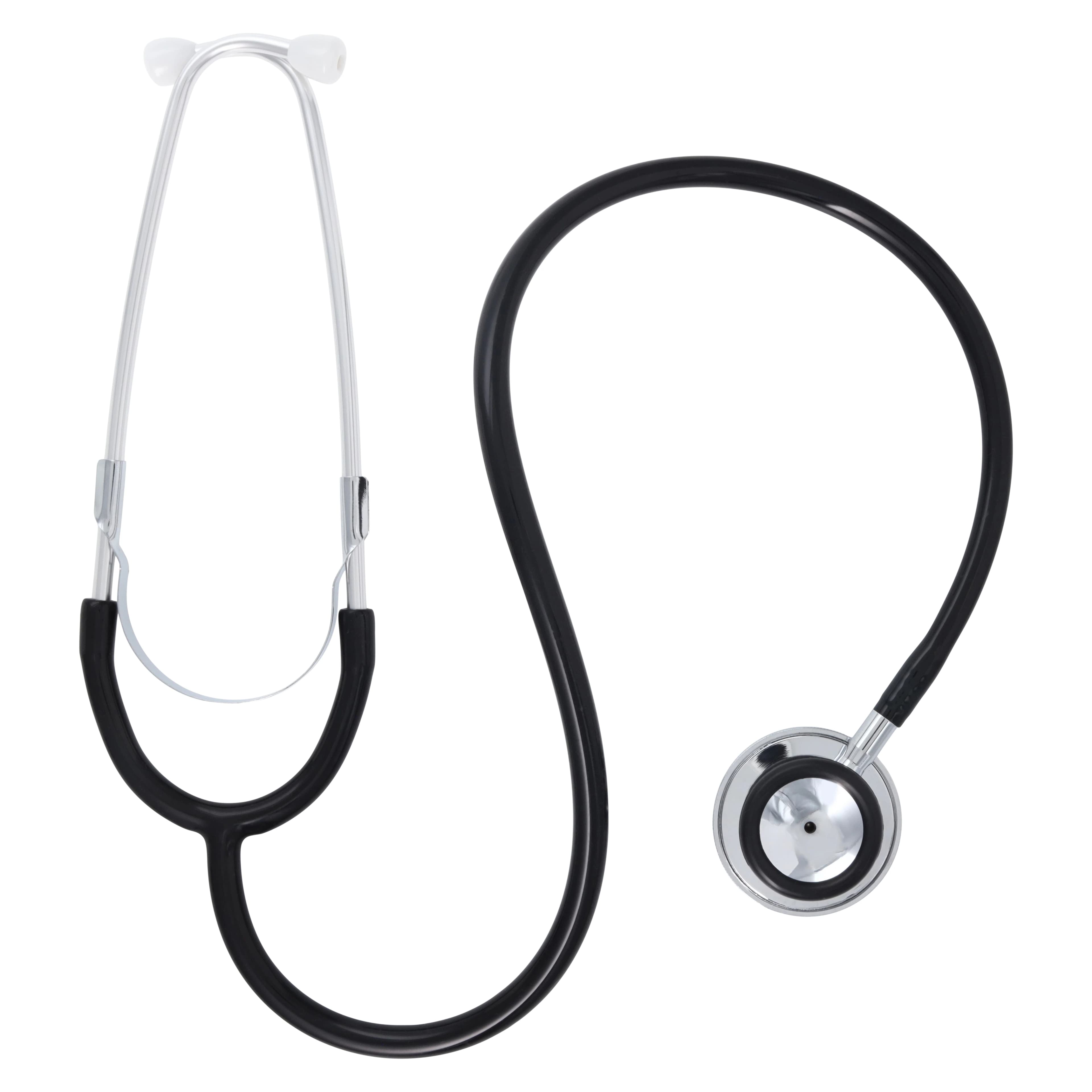 Welch-Allyn Lightweight Stethoscope, Black, Dual-Head, Single Lumen Tubing - Stethoscope Ltwt Blk 2Hd - Image 1