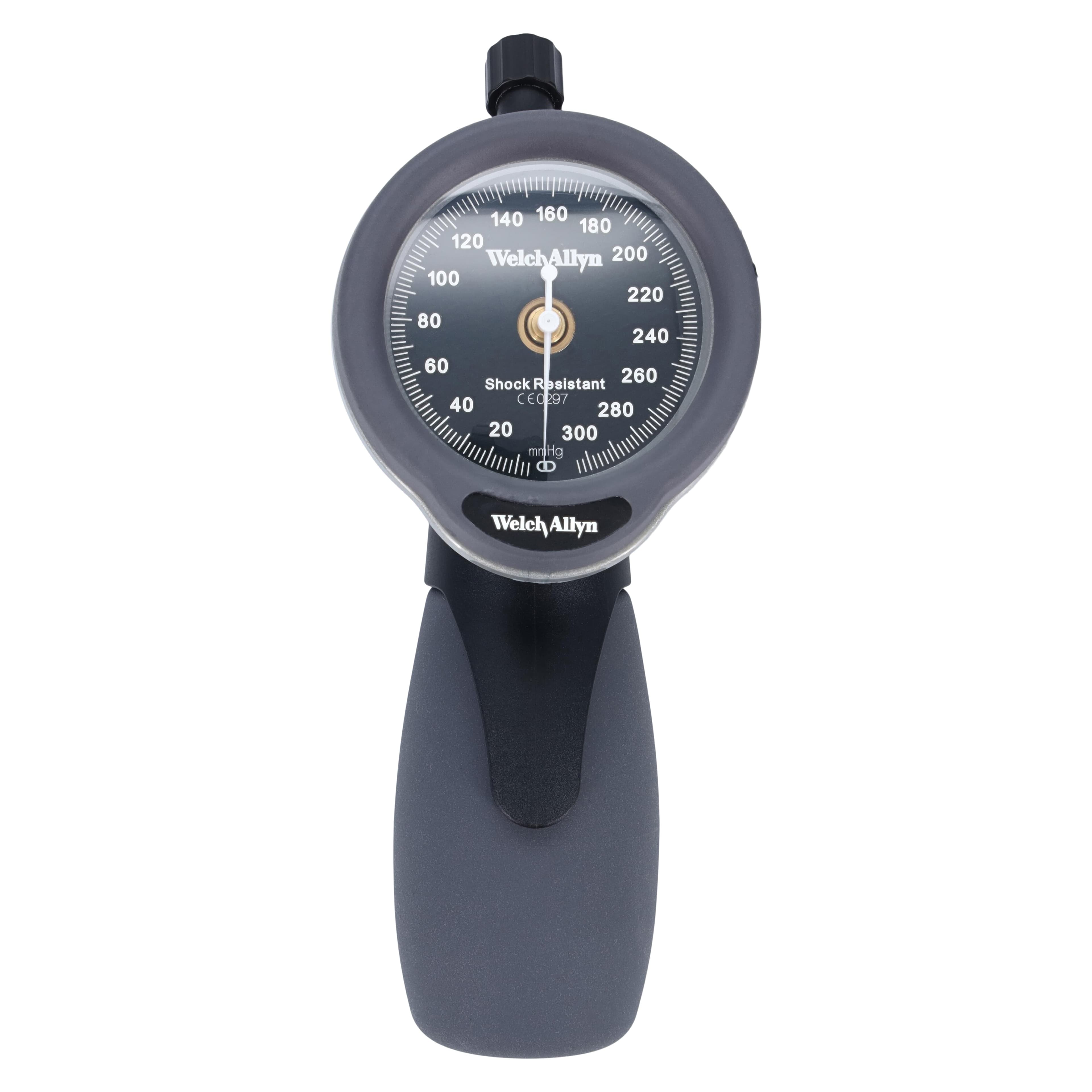 Welch DuraShock Gold Series Aneroid Sphygmomanometer, Silver Ring Hand Model, Size 11, Black/Gray, Arm Dial Display, Latex-Free thumbnail 5