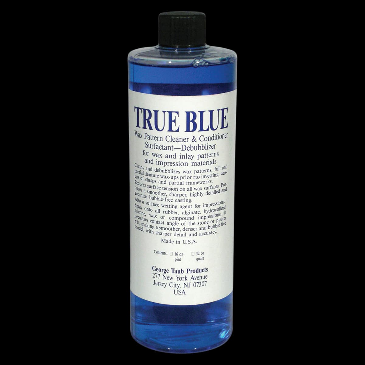 Taub Products True Blue Debubblizer, 32 oz Bottle - True Blue - Image 1