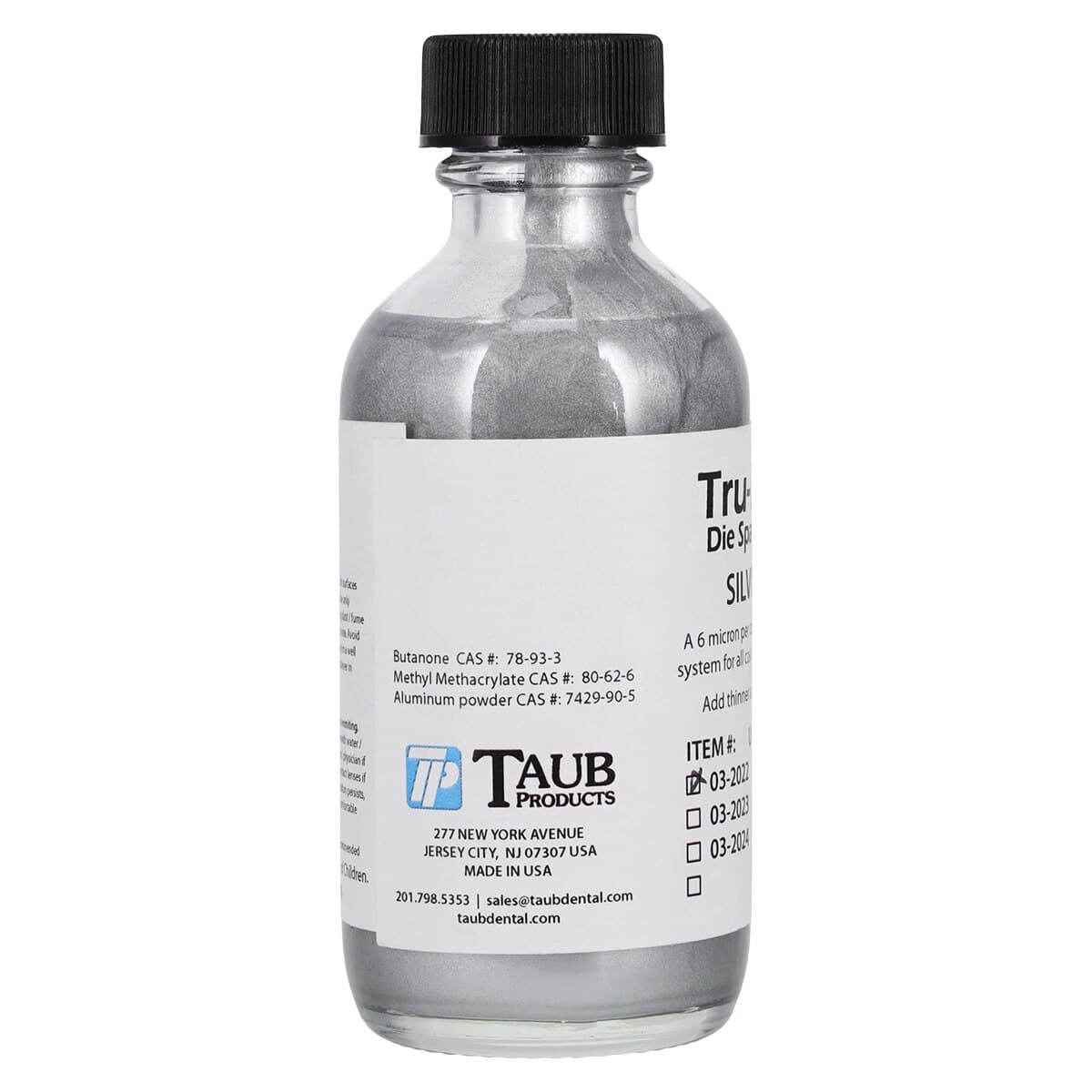 Tru-Fit Die Spacer, Silver, 2 oz Bottle, Each thumbnail 4