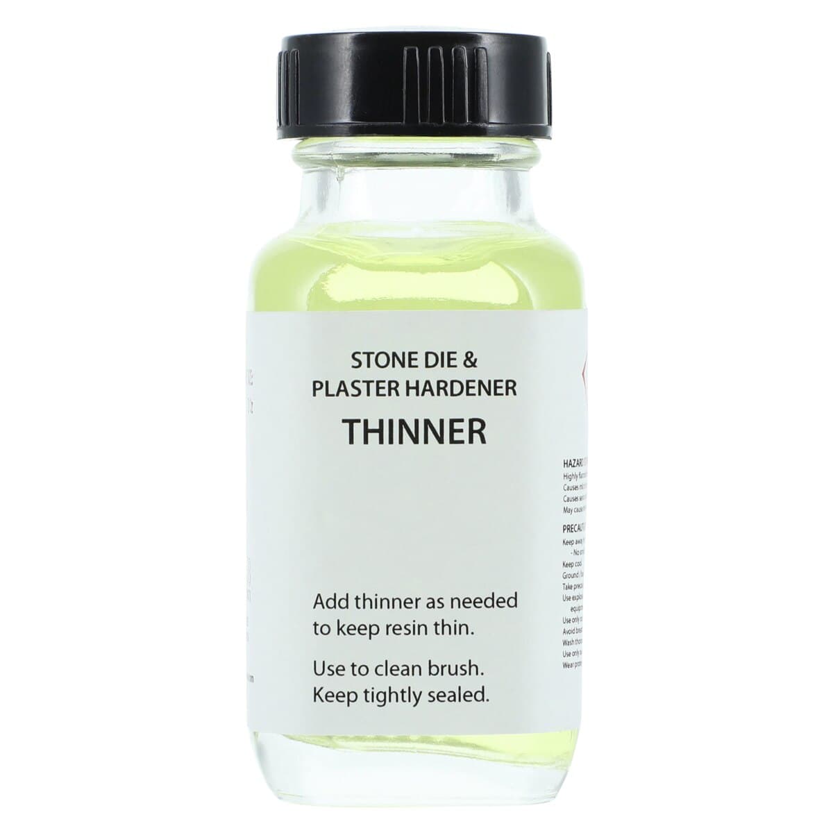 Taub Stone Die & Plaster Hardener Kit, 2 oz Resin + 2 oz Thinner, 1 Kit thumbnail 3