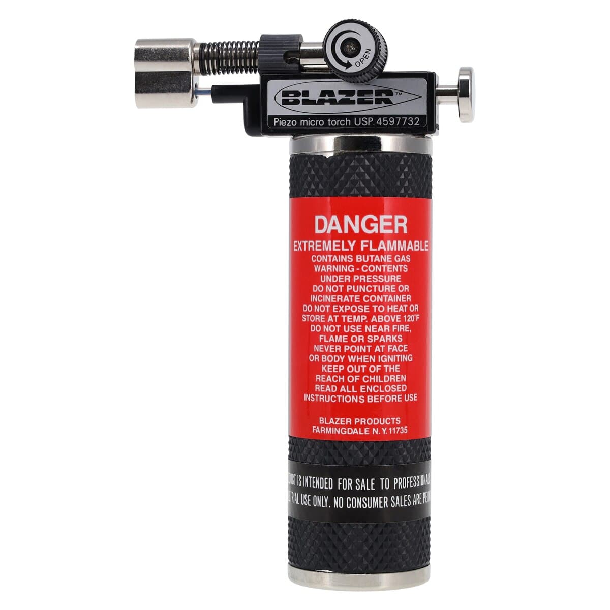 Blazer GB2001 Butane Micro Torch, Piezo Ignition, 2500°F, GB-2001 thumbnail 3