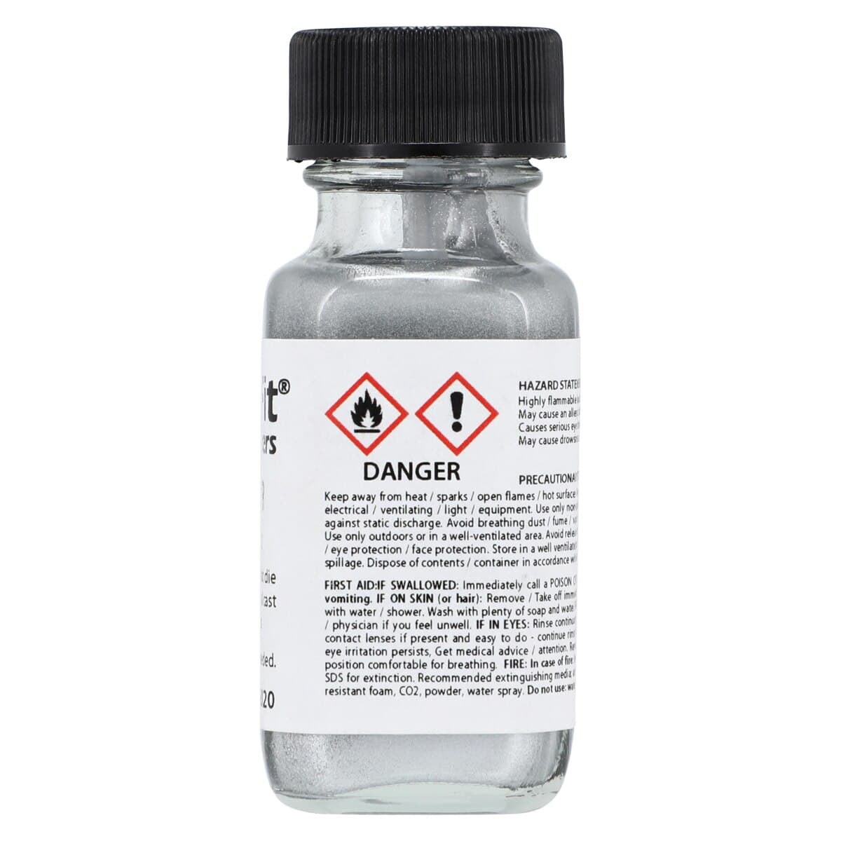 Tru-Fit Die Spacer – Individual Color - Silver, 1/2 oz Bottle thumbnail 2