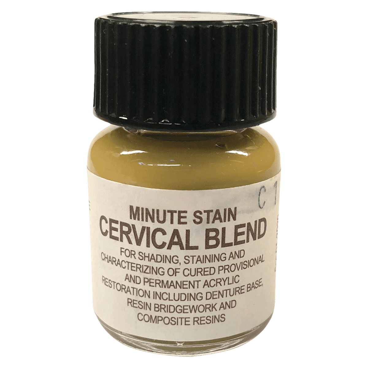 Minute Stain Colored Acrylic Liquid, Cervical Blend, 6cc (1/4 oz), Single Bottle - Minute Stain Colored Acrylic Liquid, Cervical Blend, 6cc, Single Bottle - Image 1