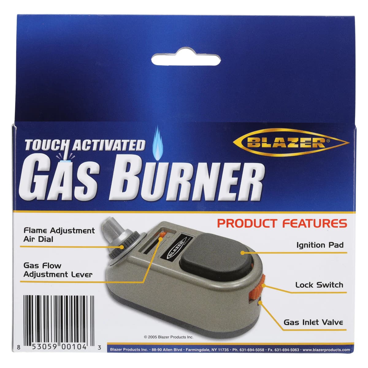 Blazer Touch Activated Burner GB-4105, 189-4105 thumbnail 8