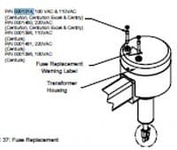 Bovie Fuse for Centry/Centurion Lighting System, 4/Package - Fuse Centry Or Centurion - Image 1