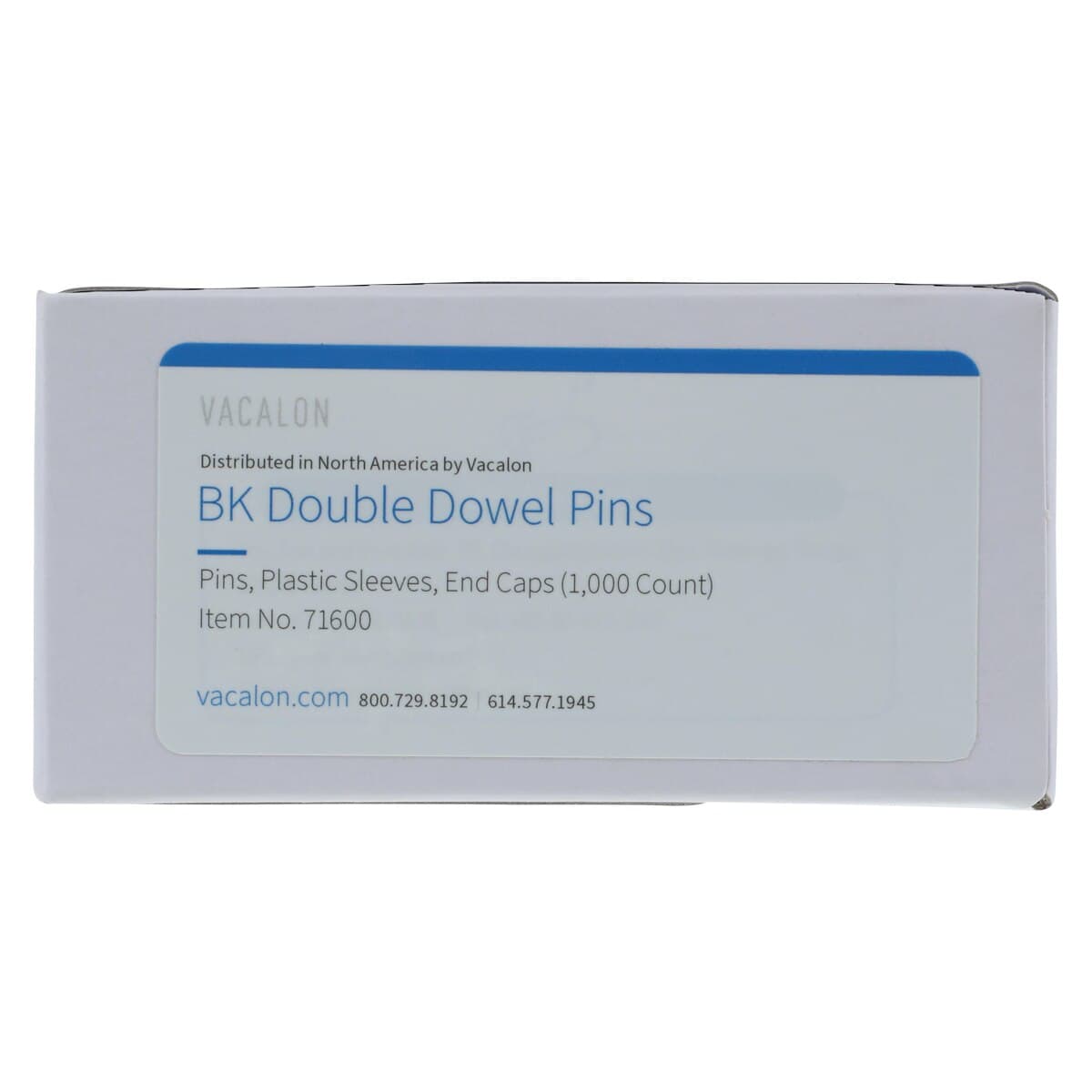 BK-Medent Double Pins with Plastic Sleeves, 1000/Package thumbnail 5