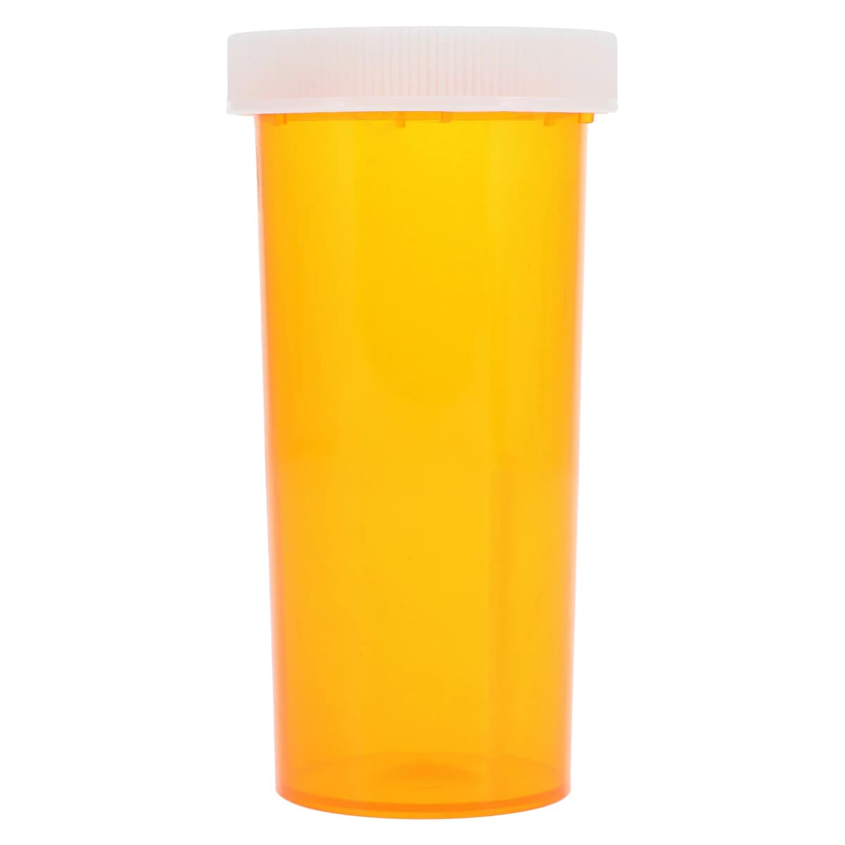 Clarke Container 30 Dram Amber Plastic Medicine Vial, Push & Turn Cap, Reusable, Non-Sterile, 240/Case - Vial Medicine Push & Turn - Image 1