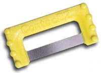 ContactEZ IPR Yellow Single-Sided Diamond Strip, Extra-Fine 0.07mm, Serrated, Large, 32/Box - ContactEZ IPR Yellow SS Xfine Serr Large diamond (32) - Image 1