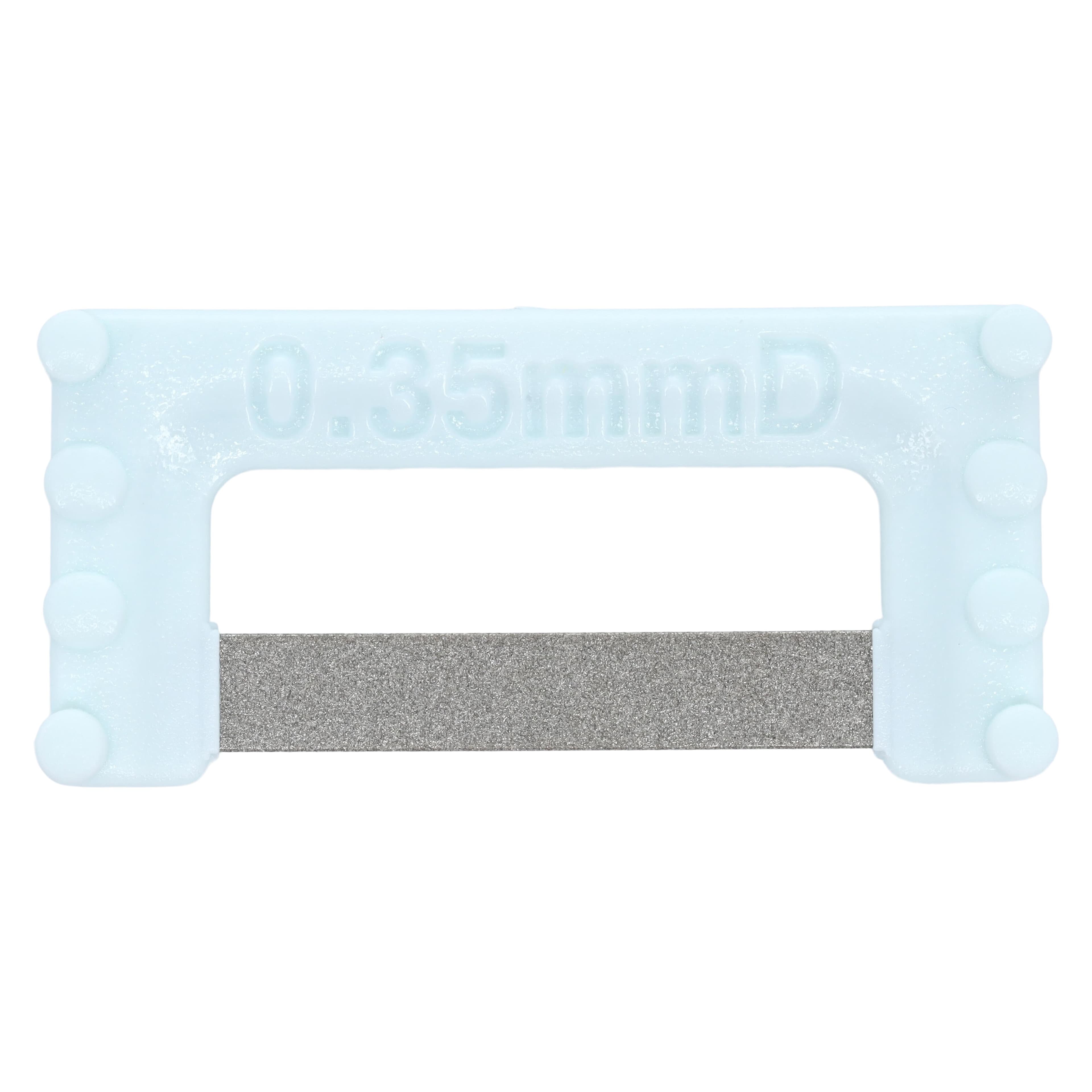 ContacEZ® IPR Plus 0.35mm Double-Sided Widener Strip, Coarse, Mint, 8/Pack thumbnail 3