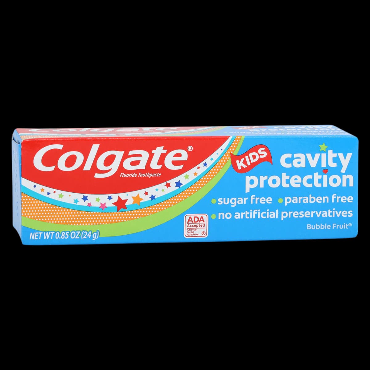 Colgate Kids Cavity Protection Fluoride Toothpaste, Bubble Fruit Flavor, 0.85 oz, 24/Case - Kids Cavity Protection Fluoride Toothpaste - Image 1