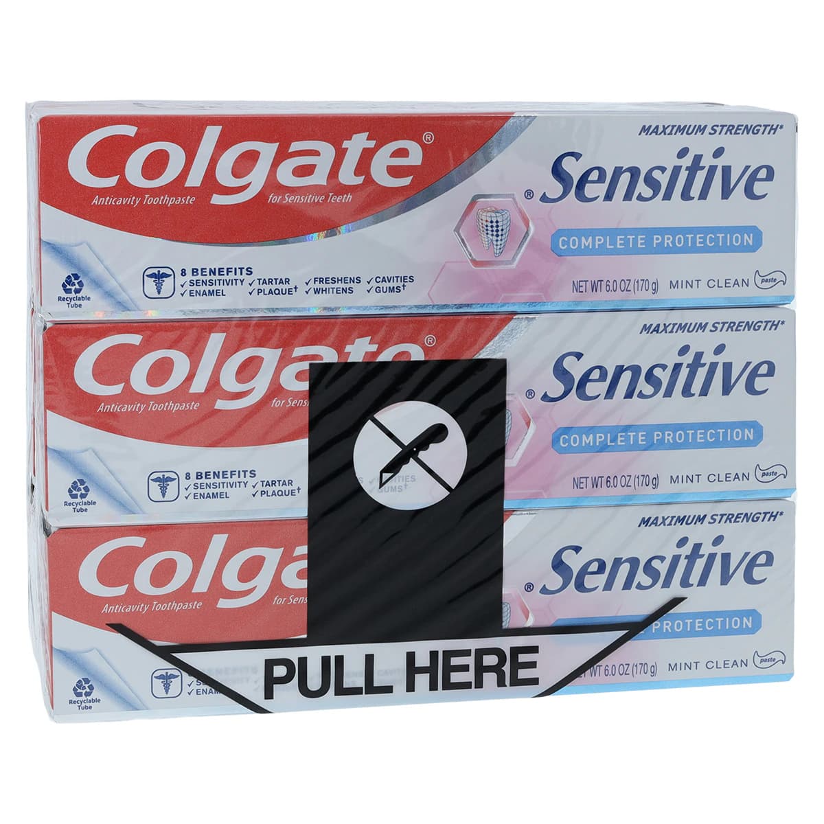 Colgate Sensitive Complete Protection Toothpaste, Mint Fluoride, 6 oz, 24/Case thumbnail 2