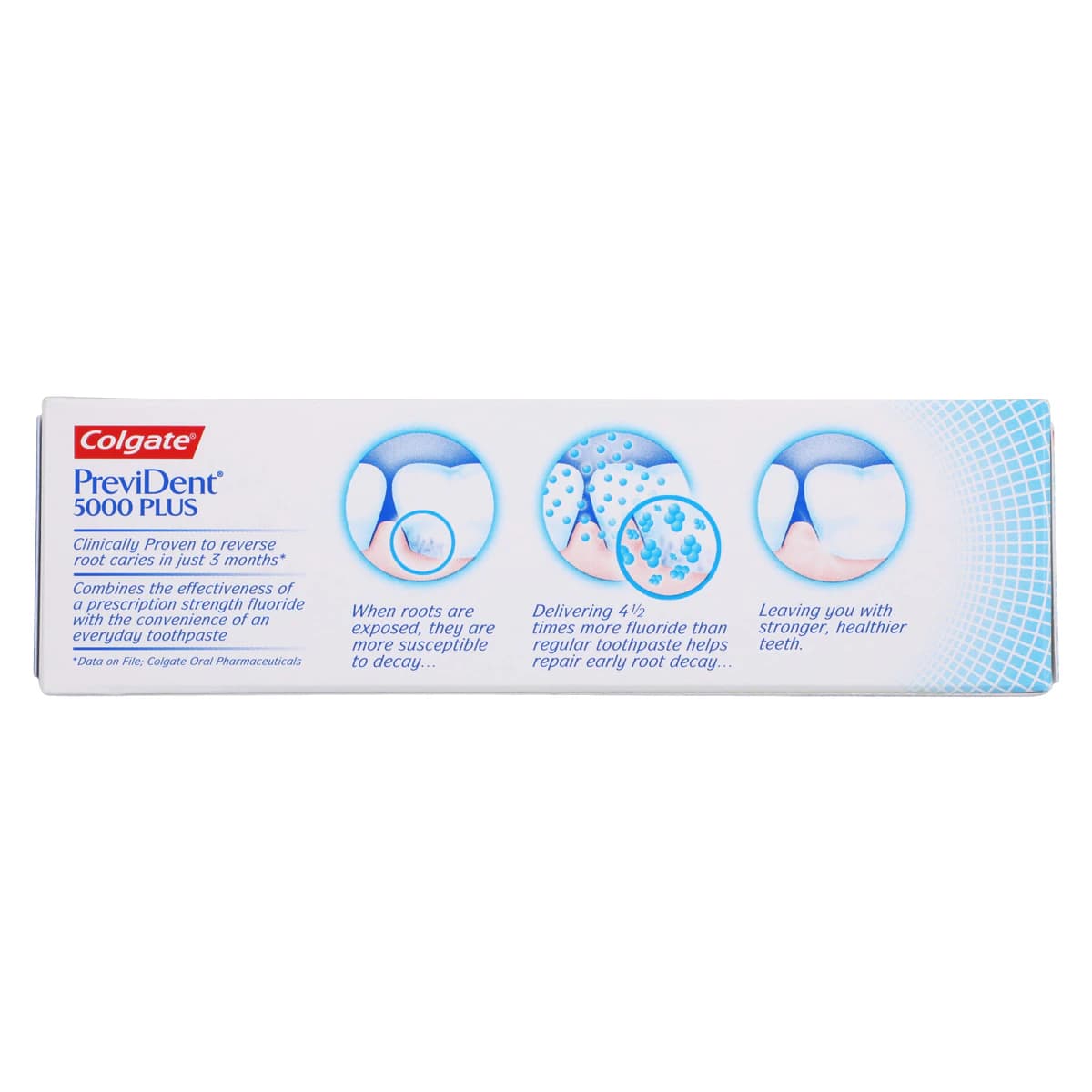 Colgate PreviDent 5000 Plus Toothpaste, 1.1% Sodium Fluoride, Prescription Strength, Spearmint, 1.8 oz Tube thumbnail 2