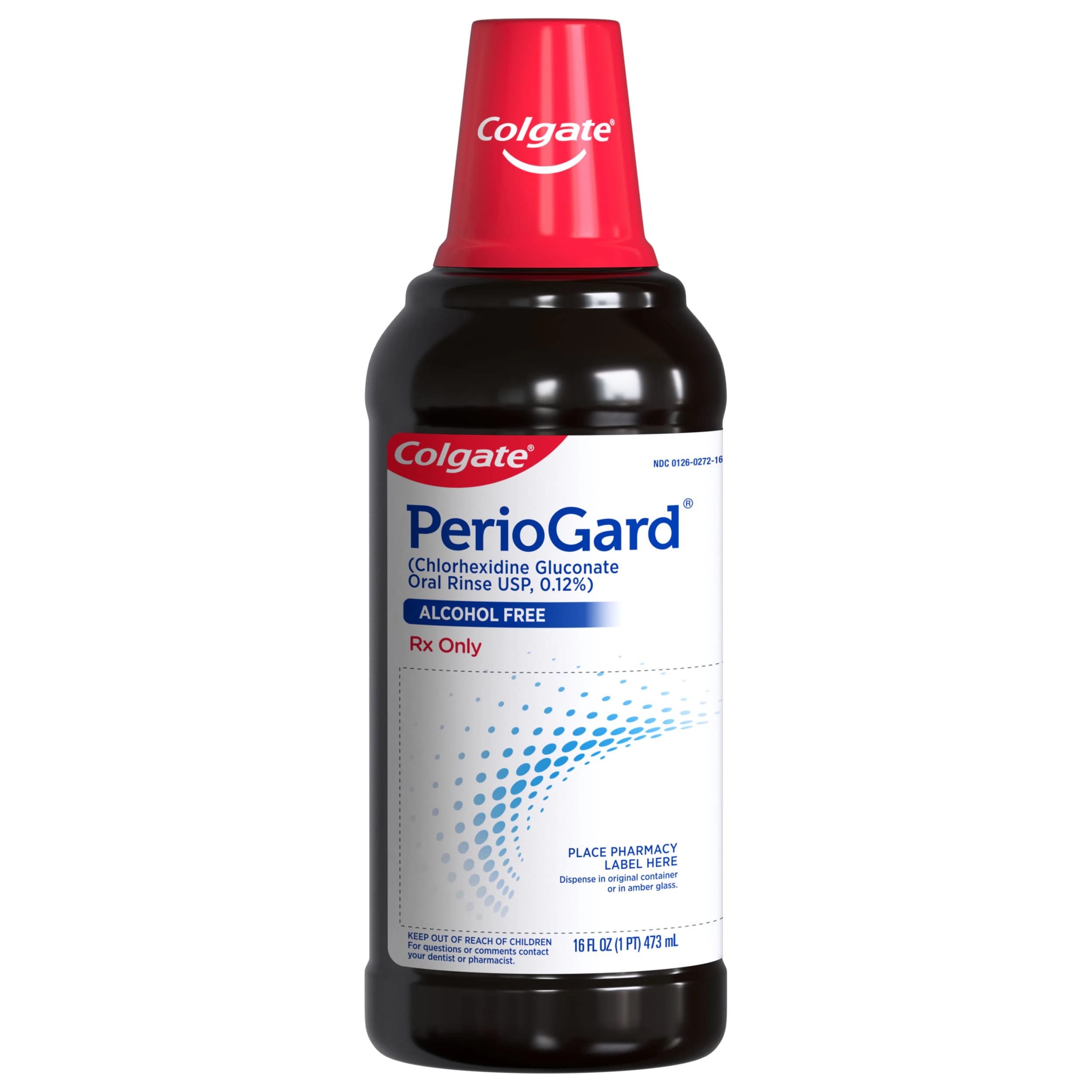 PerioGard Chlorhexidine Oral Rinse, 16 oz, Cool Mint, Alcohol Free, 1/Bottle - PerioGard Chlorhexidine Oral Rinse - Image 1