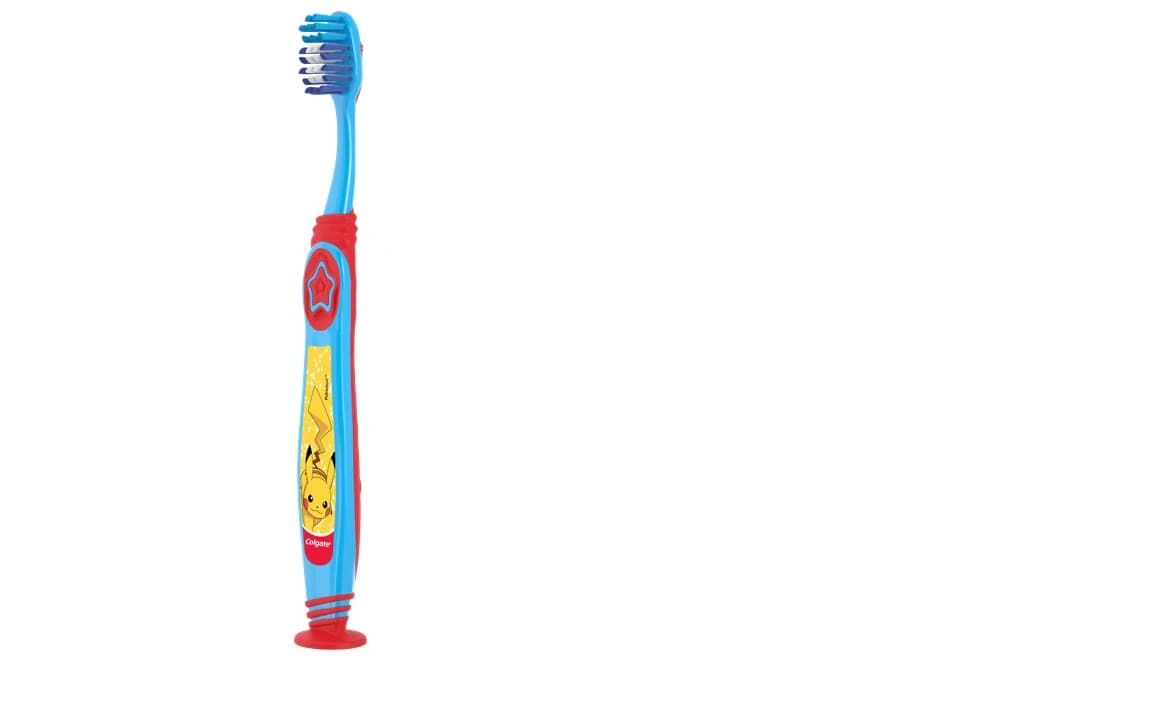 Colgate Pokemon Kids Toothbrush, Extra Soft Bristles, Ages 5+, 6/Box - Kids Pokemon Toothbrush - Image 1