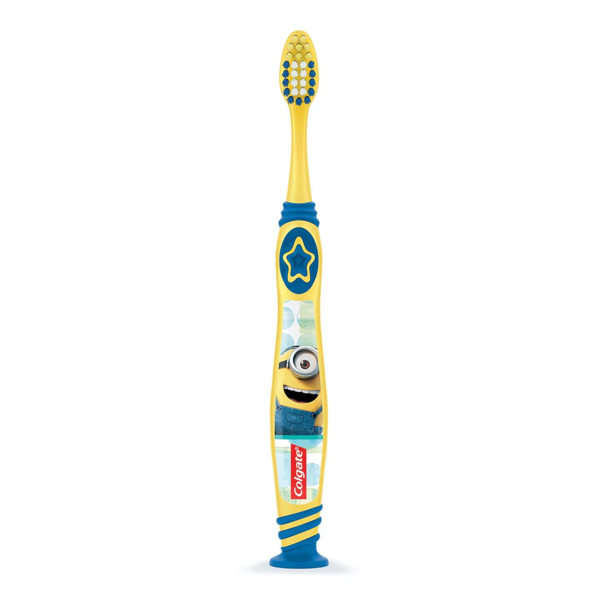 Colgate Minions Toothbrush, Child (Ages 5+ Years), Extra Soft, 35 Tuft, 6/Box - Minions Toothbrushes - Image 1