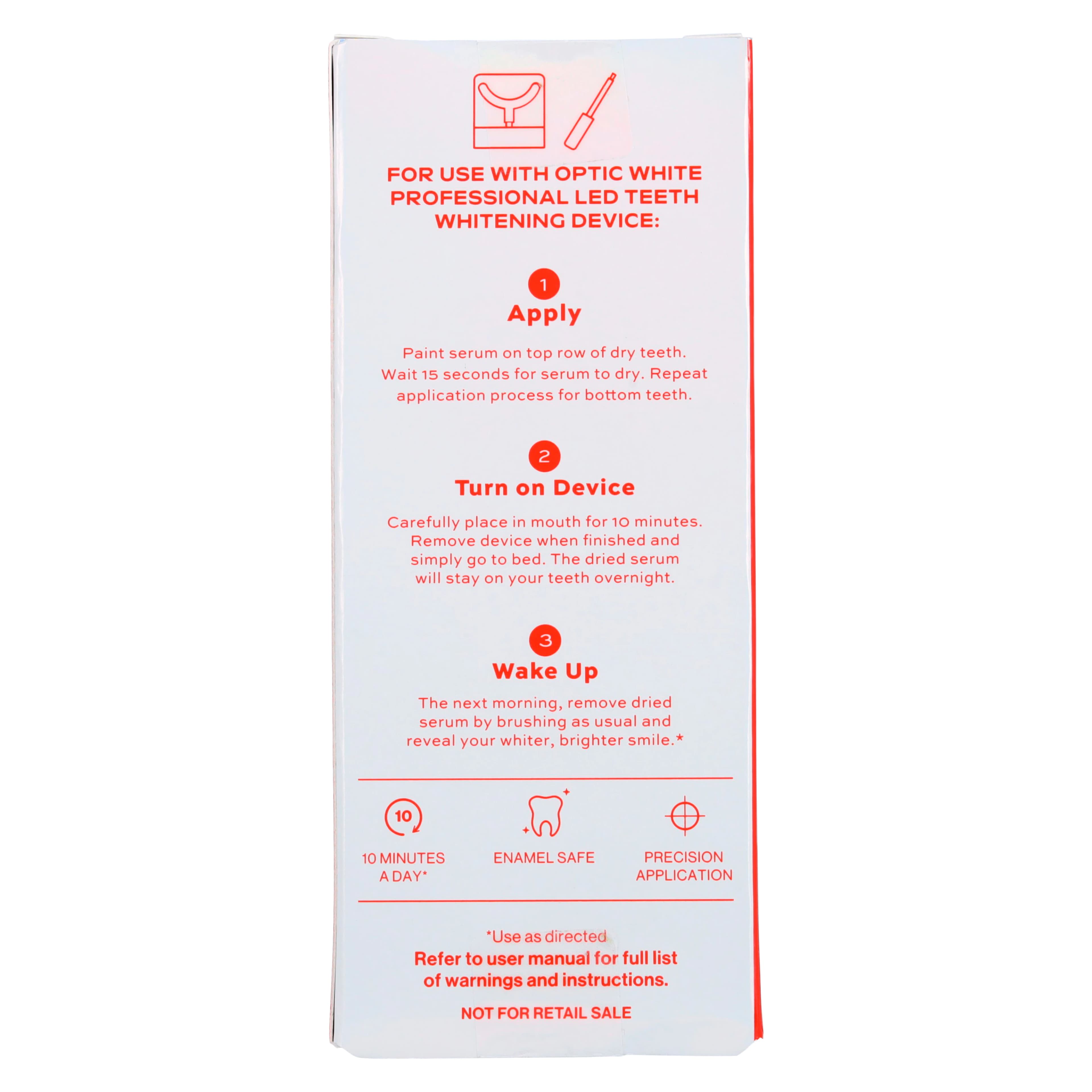 Colgate Optic White Professional Teeth Whitening Serum Pen, 6% Hydrogen Peroxide, 1 Each thumbnail 7