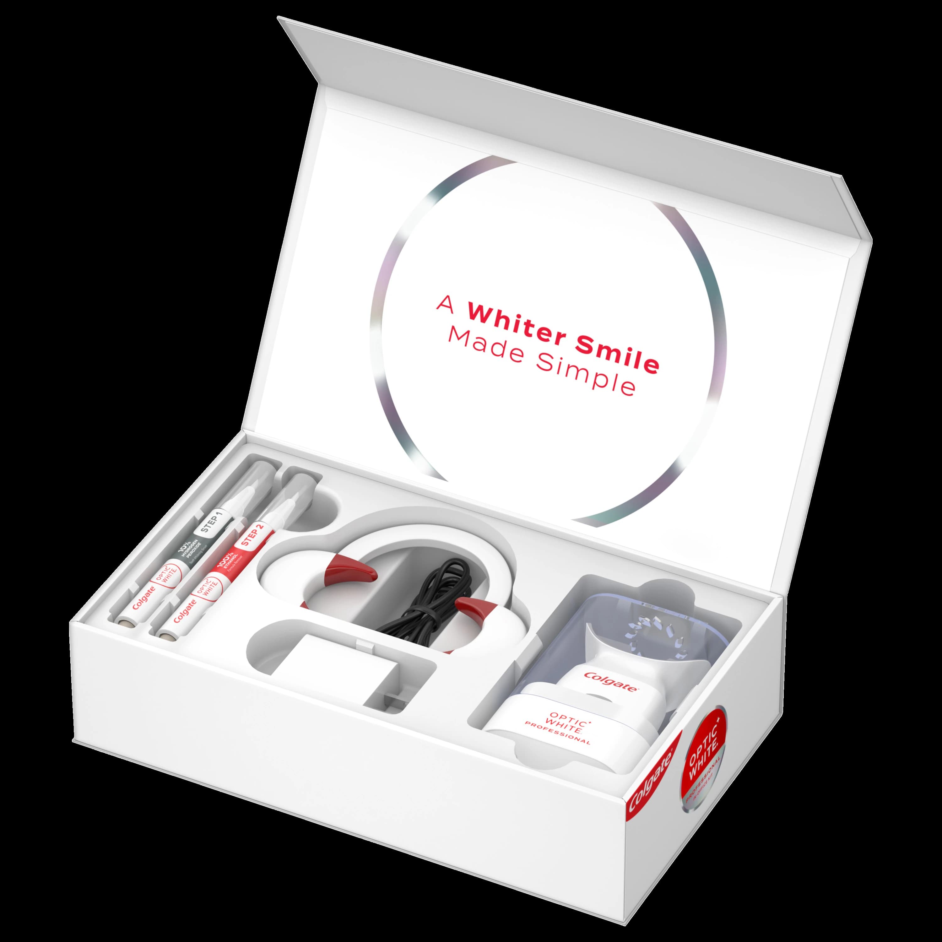 Colgate Optic White Professional In-Office Whitening Kit, 10% Hydrogen Peroxide, Single-Use, 01KEZKNP5NZQWDDGZP5FJBSFTB thumbnail 10