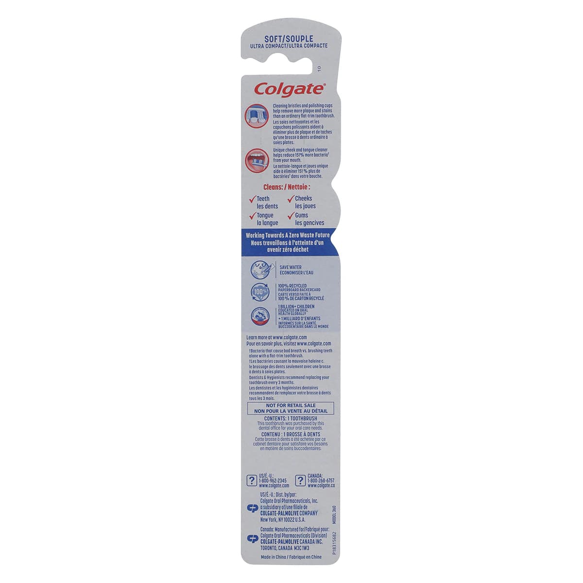 Colgate Manual Toothbrush Whitening Bundle #1, 72/Box thumbnail 5