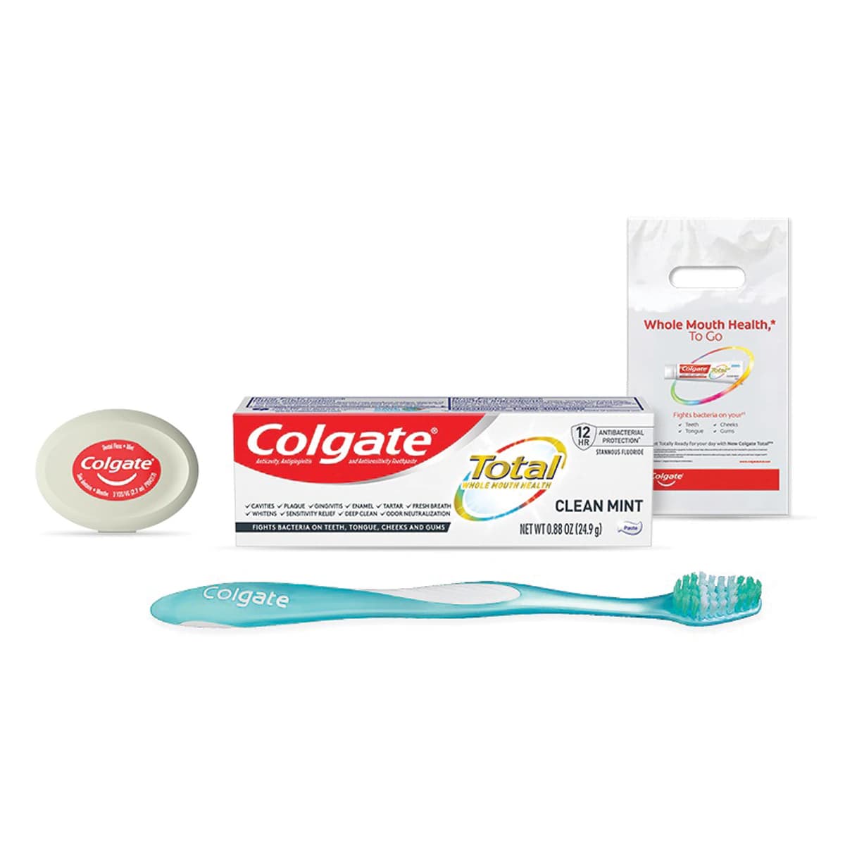 Colgate Wave Compact Head Manual Toothbrush Bundle, 72/Box thumbnail 2