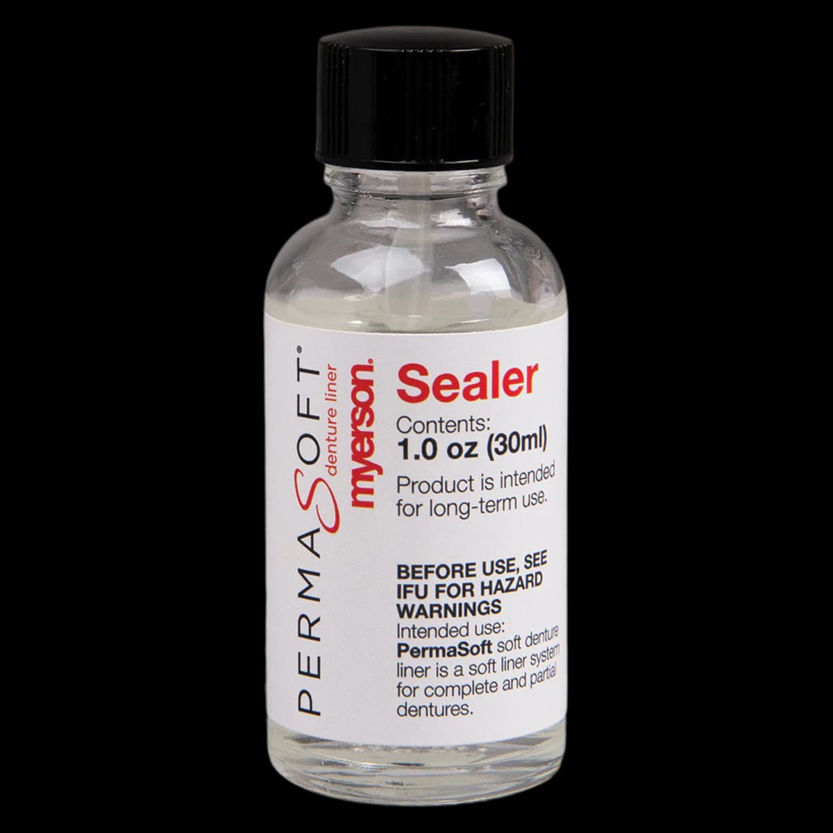 PermaSoft Soft Denture Liner Sealer, 30 ml, PSSEAL-30 - PermaSoft® Soft Denture Liner Sealer 30ml - Image 1