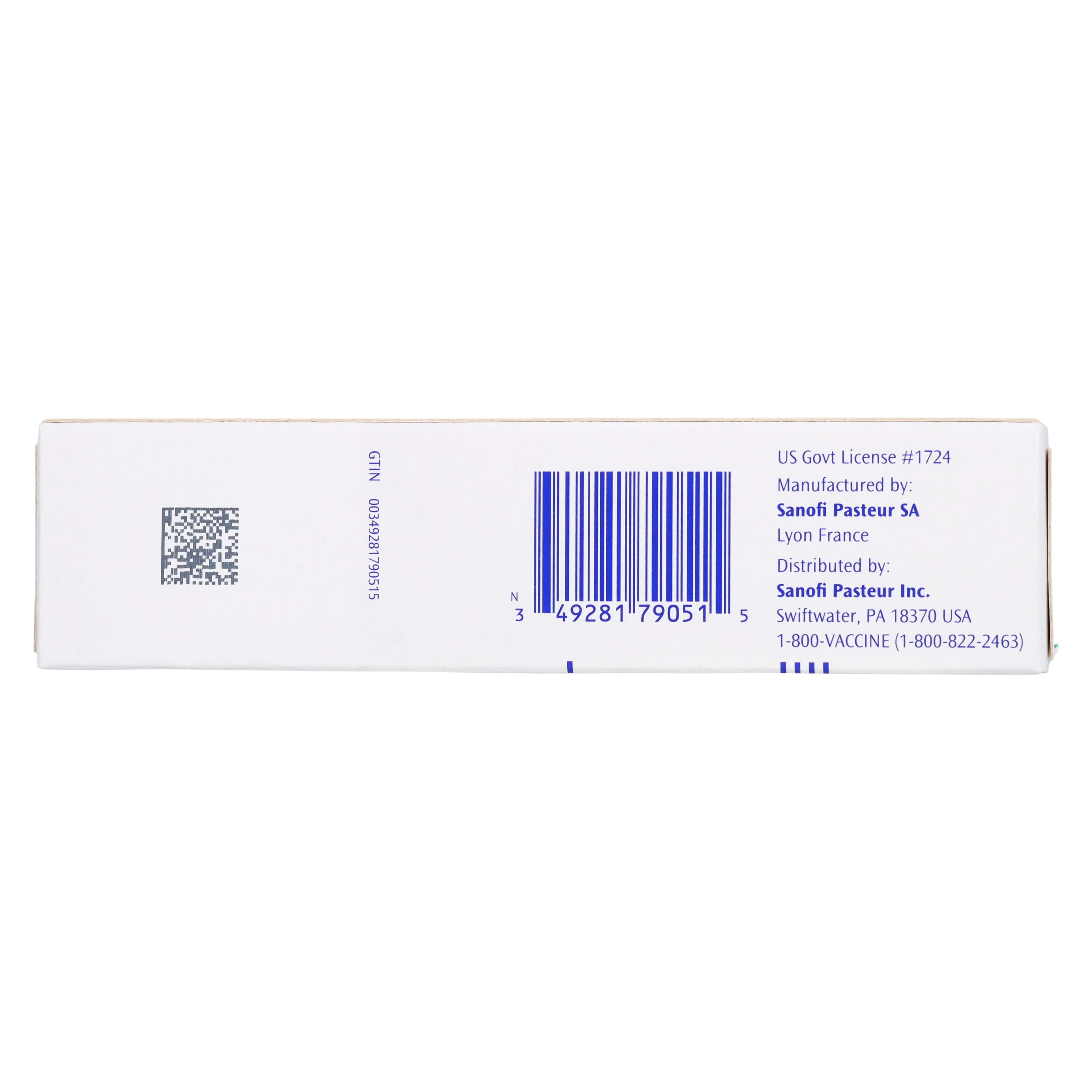 Typhim Vi Typhoid Vaccine, Injectable, 0.5mL PFS, Each thumbnail 2