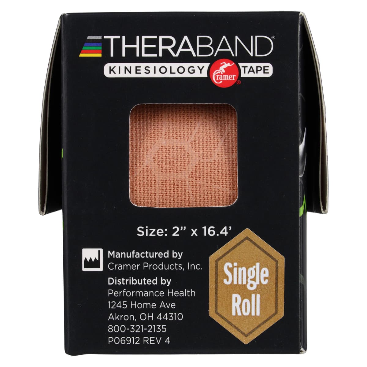 TheraBand K Tape Kinesiology Tape, Cotton/Elastic/Spandex, 2" x 16.4', Beige, Latex-Free thumbnail 5