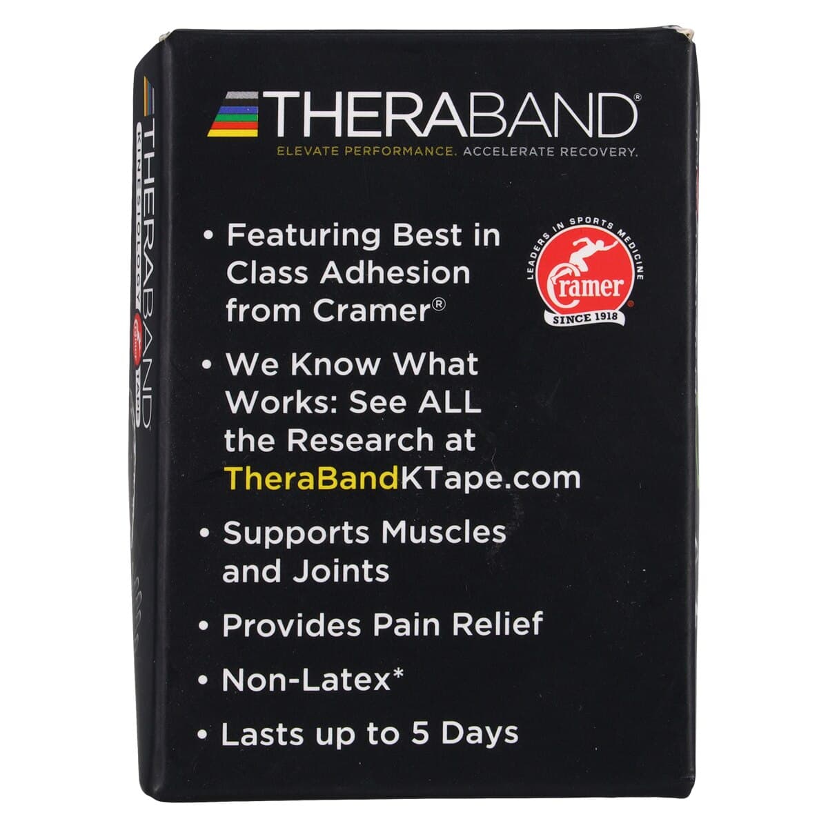 TheraBand K Tape Kinesiology Tape, Cotton/Elastic/Spandex, 2" x 16.4', Beige, Latex-Free thumbnail 6