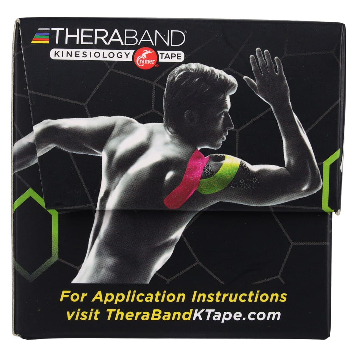 TheraBand K Tape, Kinesiology, 2" x 16.4', Blue/Blue thumbnail 4